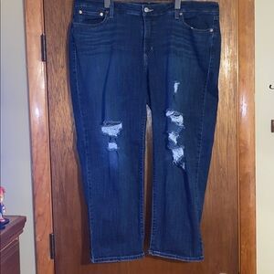 Levi's Dark Blue Straight Leg Women's Jeans❤️